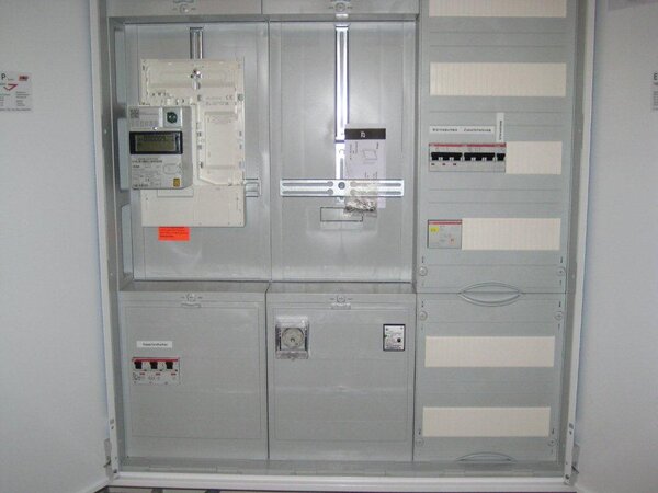 Zählerschrank für Wärmepumpe