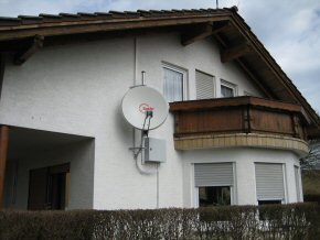 SAT-Anlage für Astra und Eutelsat