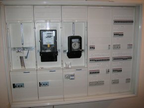 Zählerschrank für Wärmespeicher-Heizung